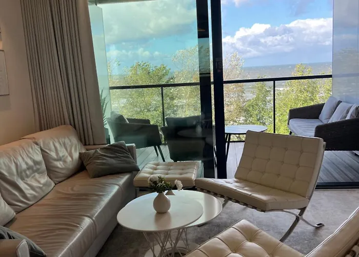 Seaside Park Prywatne Z Widokiem Na Morze