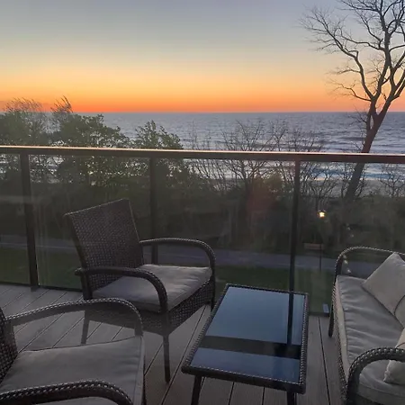 Seaside Park Prywatne Z Widokiem Na Morze Apartament