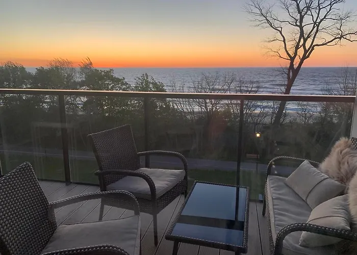 Seaside Park Prywatne Z Widokiem Na Morze Apartmán