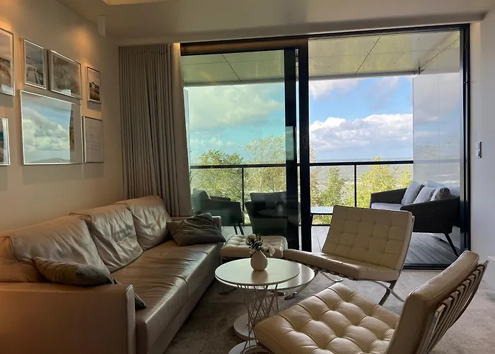 Seaside Park Prywatne Z Widokiem Na Morze Apartmán