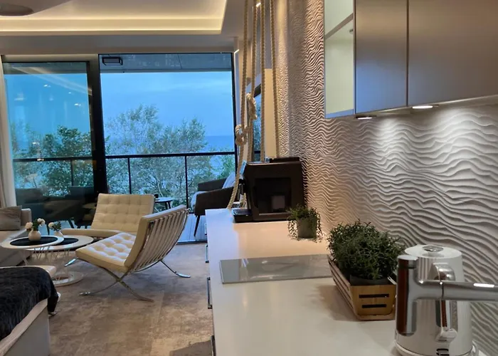 Apartmán Seaside Park Prywatne Z Widokiem Na Morze Kolobřeh